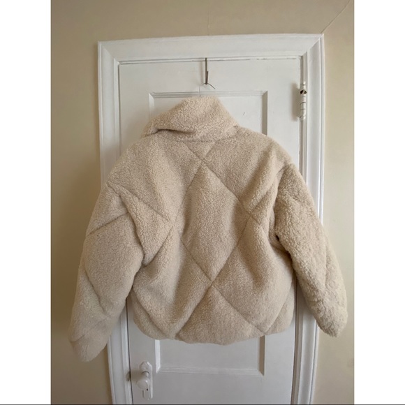 Abercrombie and Fitch White Puffer Jacket Sz. XS - Picture 4 of 4